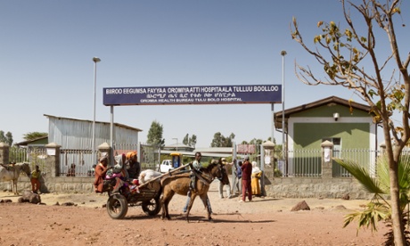 Tulu Bolo hospital, 60km south of Addis Ababa. The hospital has rolled out new treatment for patients with severe malaria.