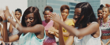 A still from Girlhood.