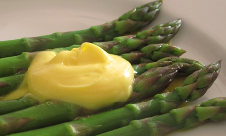 Asparagus and hollandaise sauce are a winning combination, helped by warm weather.