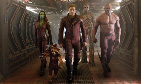Marvel's hit film Guardians Of The Galaxy, 2014.