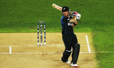 Brendon McCullum in action for New Zealand at this year's Cricket World Cup. His opening partnership with Dwayne Smith has been crucial for Chennai.