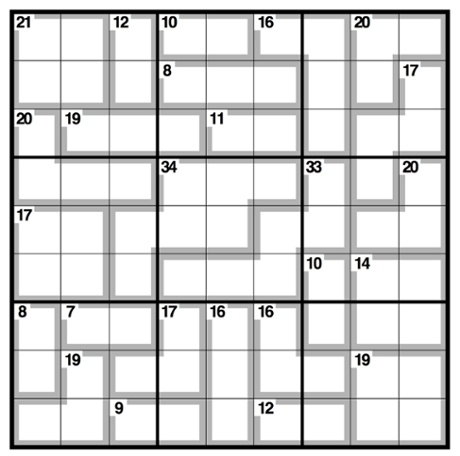 Killer observer sudoku