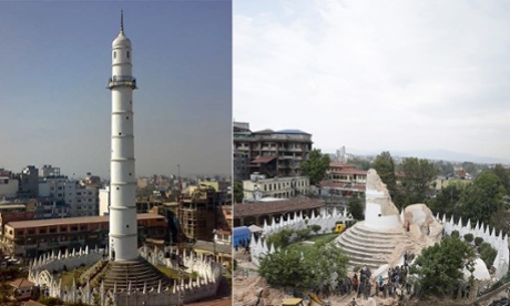Dharahara tower in Kathmandu