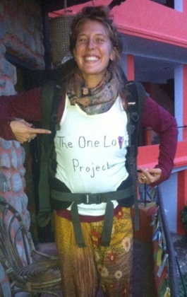 Laura Wood in a photograph uploaded to Google Person Finder