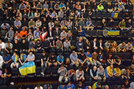 Ukraine fans