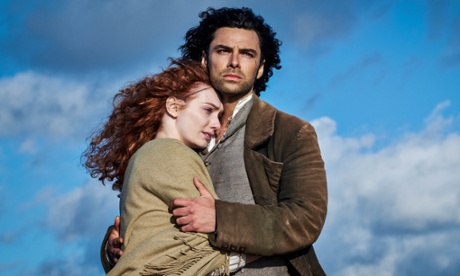 Poldark: starred Eleanor Tomlinson and Aidan Turner.