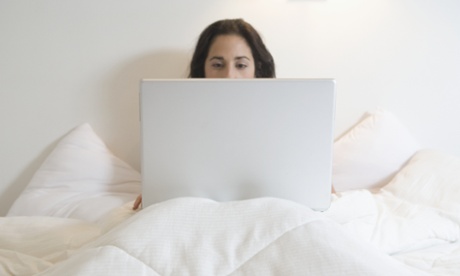 'Some people think we all loll around in our pyjamas, typing on our laptops all day while our children are left to run wild.'