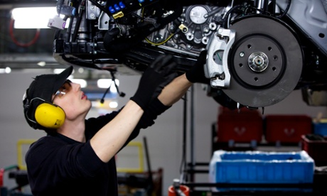 Production line of the Nissan Qashqai 