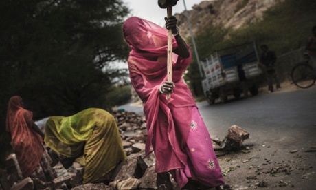  Mason Women in a village near Udaipur, Rajasthan