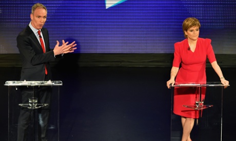 Scottish Labour leader Jim Murphy has accused Nicola Sturgeon's SNP of using the general election to stoke up 'discontent and division'.