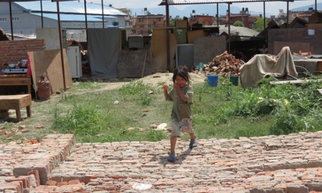 Nepal earthquake survivors
