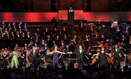 The John Wilson Orchestra performing at the Proms