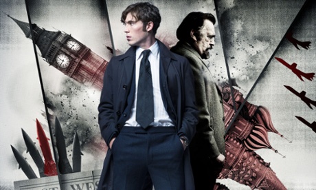 Joe Lambe (Tom Hughes) and Daddy (Brian Cox) in The Game