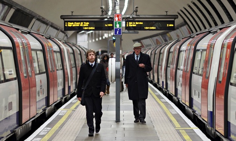 London underground platform