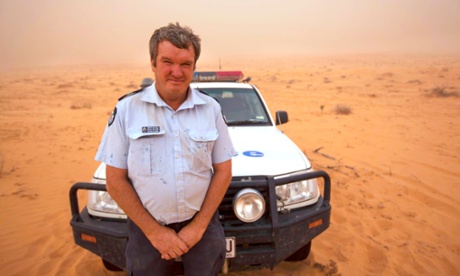 Neale McShane is handing in his badge after 40 years in the service – almost 10 of them as the senior constable patrolling the vast desert plains and dirt roads around Birdsville