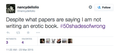 Nancy Dell'Olio twitter feed.