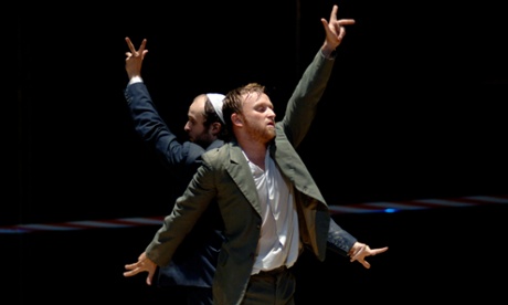 scene from D'Avant with Sidi Larbi Cherkaoui (on left) and Damien Jalet