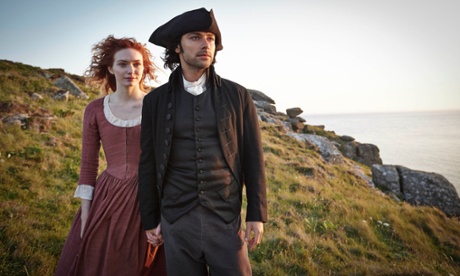 Demelza and Ross in Poldark