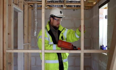 Construction was one of the areas that experienced a slowdown.