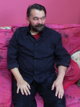 Tom Lubbock, 24 hours before first operation in 2008.