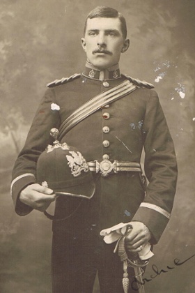 Camilla Palmer's great-grandfather, Captain Archibald Alfred Sutcliff of the Royal Army Medical Corps.