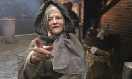 Ann Widdecombe roughing it in  24 Hours in the Past. Photograph: BBC/Endemol Shine UK