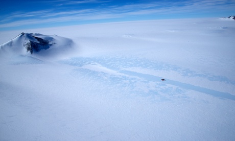 The iStar team had to brave the frozen wastes of the Pine Island glacier for three months at a time.