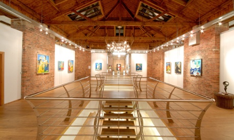 Art, craft and design gallery The Biscuit Factory. 