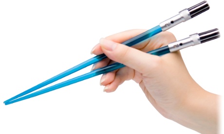 Chop-sabers: not as clumsy and random as a knife and fork.