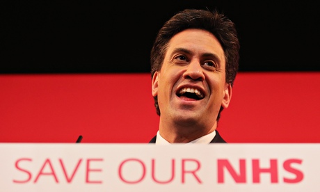 Ed Miliband Speaks At An NHS Rally