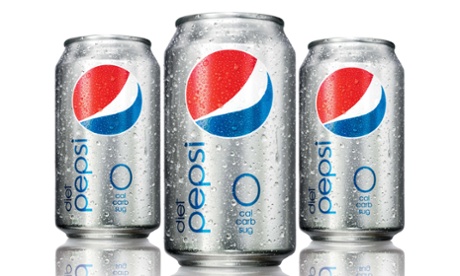 Diet Pepsi cans