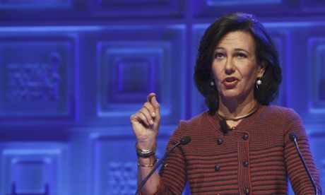 Santander chair Ana Botín ran the Spanish bank's UK arm until her promotion to group head last year.
