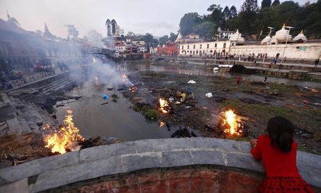 Nepal earthquake mass cremations