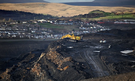 The Ffos-y-fran coalmine
