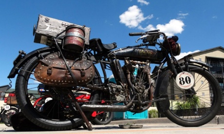 Cannonball Indian motorbike