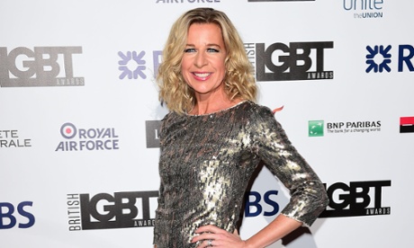 Katie Hopkins arriving at the British LGBT Awards at the Landmark Hotel, London