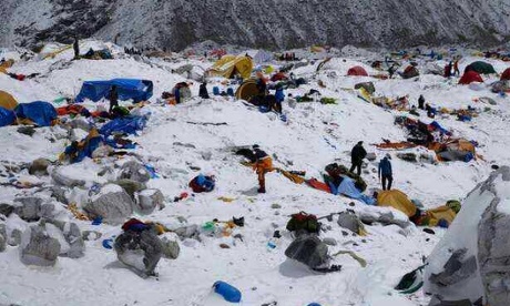 Temba Tsheri Sherpa from Dreamers Destination Treks and Expeditions lost five of his climbers after a tremor caused an avalanche at Everest base camp.