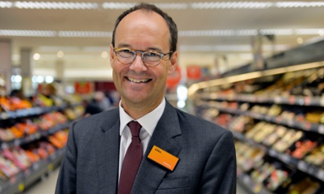The Sainsbury's chief executive, Mike Coupe.