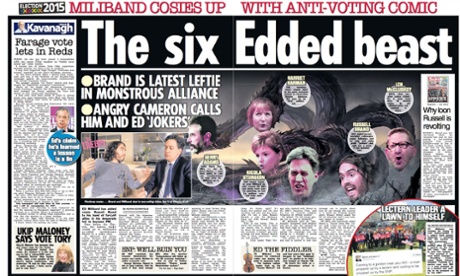The Sun's 'Six Edded beast' spread