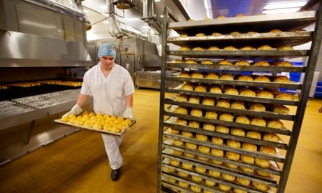 Greggs’ Gosforth Park bakery in Tyne and Wear.