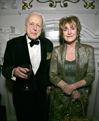 Peregrine Worsthorne and Lucinda Lambton