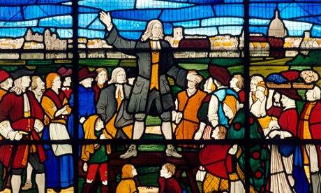 John Wesley preaching in Moorfields 1738
