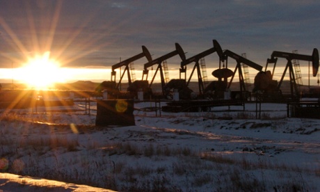 Some of the 60 rigs that are drilling surrounding McKenzie County, 40 percent of the rigs statewide, work in western North Dakota.