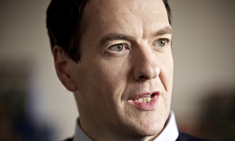 Chancellor of the exchequer George Osborne