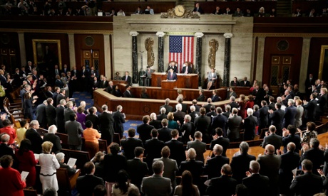 Shinzo Abe received multiple standing ovations after his speech to US Congress on Wednesday.