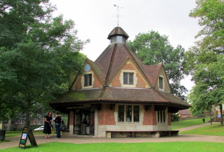 The Rest House on Bournville village green.