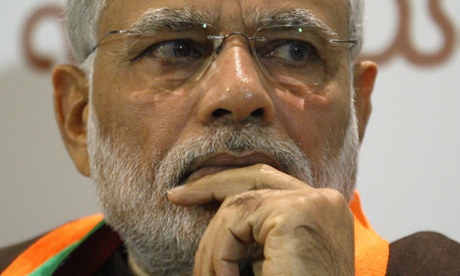 The Indian prime minister, Narendra Modi.