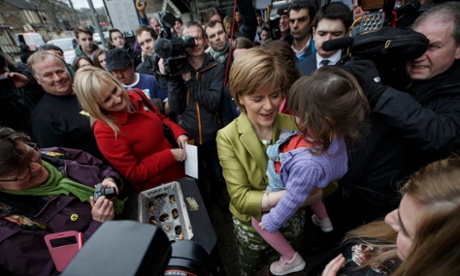 Nicola Sturgeon in Corstorphine