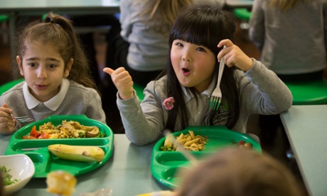 Pupils at Gayhurst primary in Hackney