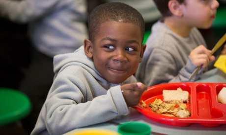 school dinners at gayhurst primary in hackney
